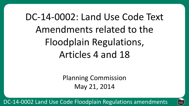 dc 14 0002 land use code text amendments related to the