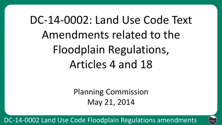 dc 14 0002 land use code text amendments related to the