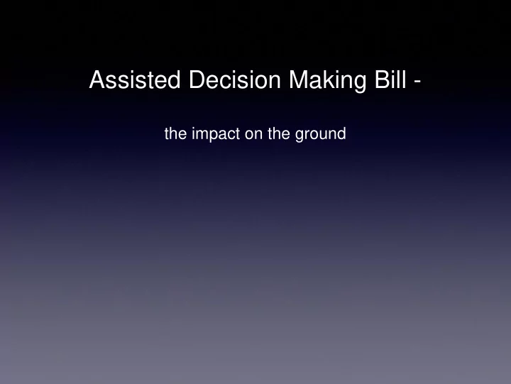 the impact on the ground the only purpose for which power