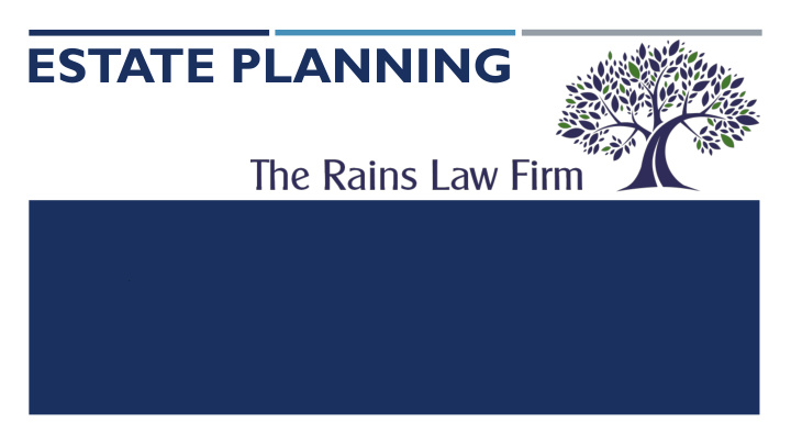 estate planning welcome