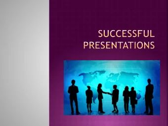 1 ST INTERNATIONAL TRADE  PLANNING  - key messages  - The needs of your audience  PREPARING