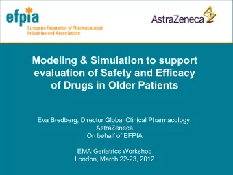 Outline  Introduction  Strategic considerations in drug development  What value can