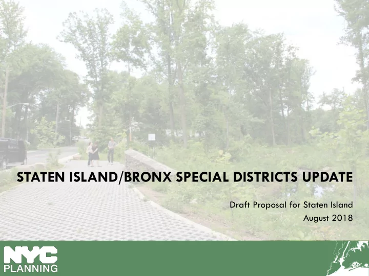 staten island bronx special districts update