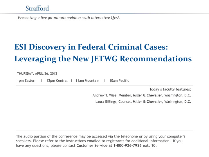 esi discovery in federal criminal cases