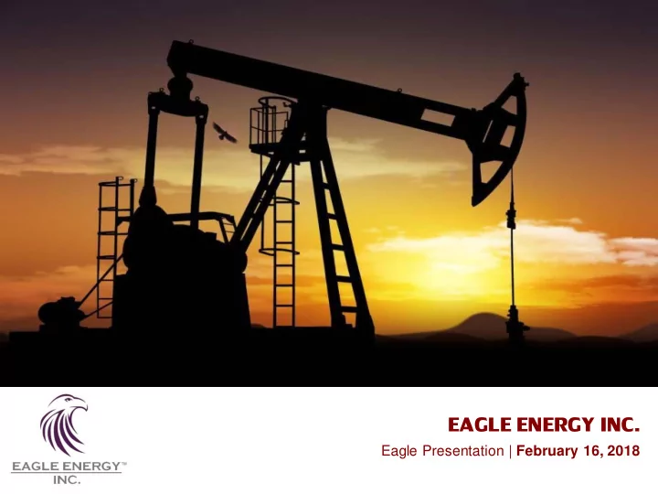 eagle energy inc