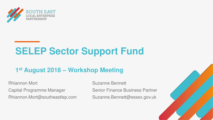 selep sector support fund