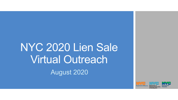 nyc 2020 lien sale virtual outreach