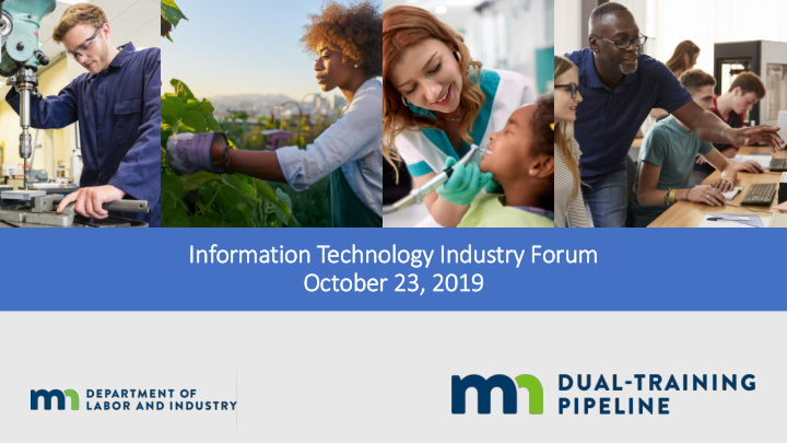 in information technology in industry ry forum october 23