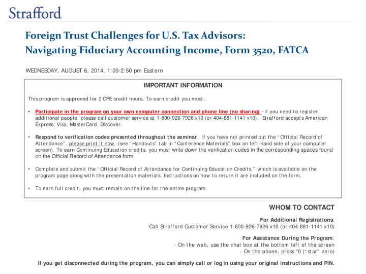 foreign trust challenges for u s tax advisors navigating