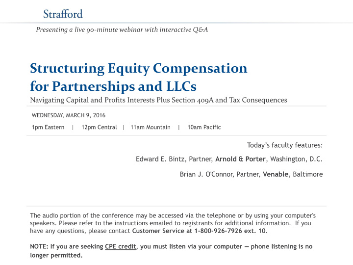 for partnerships and llcs