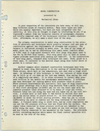 ., . . has been developed for castin g mode ls with p ressure tubes in plac e o Where pressure