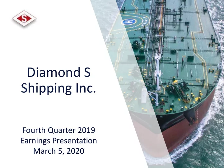 diamond s shipping inc