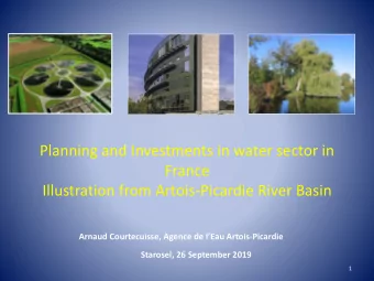 France  Illustration from Artois-Picardie River Basin Arnaud Courtecuisse , Agence de lEau