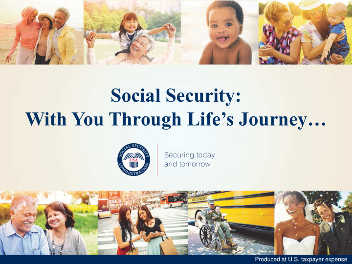 social security with you through life s journey