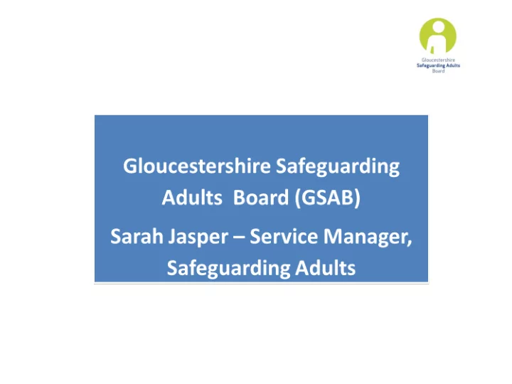 john a safeguarding adults