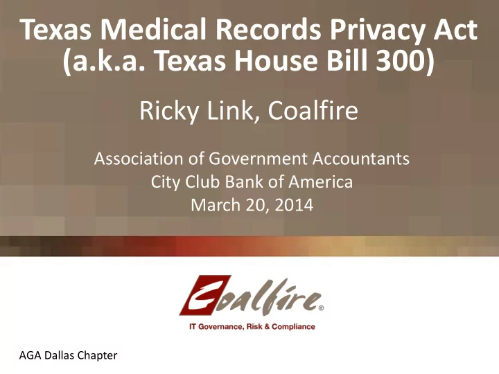 a k a texas house bill 300