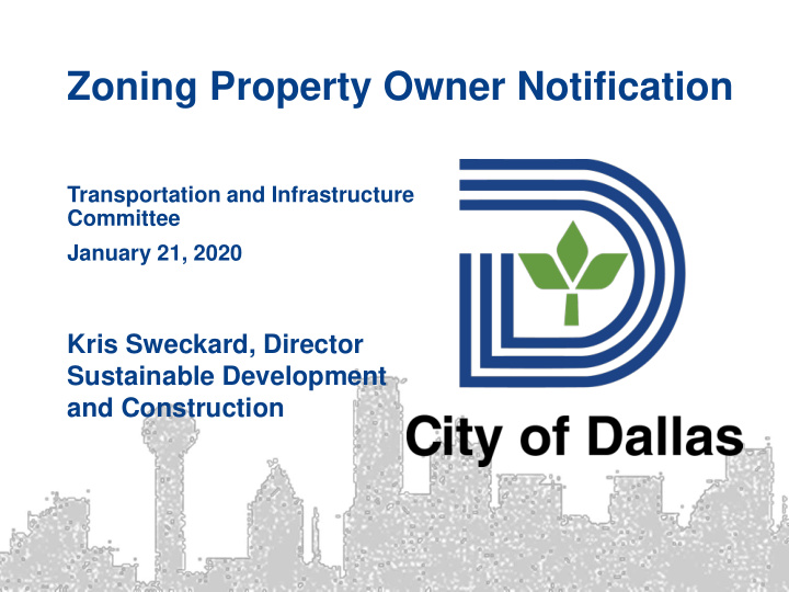 zoning property owner notification