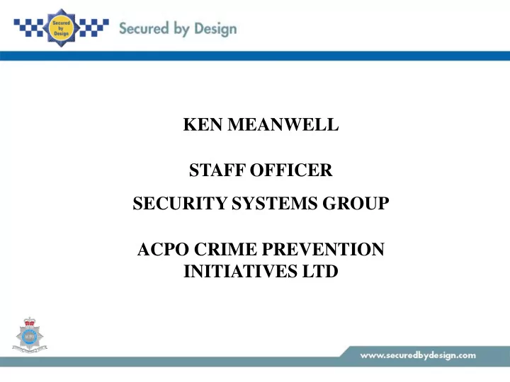 ken meanwell