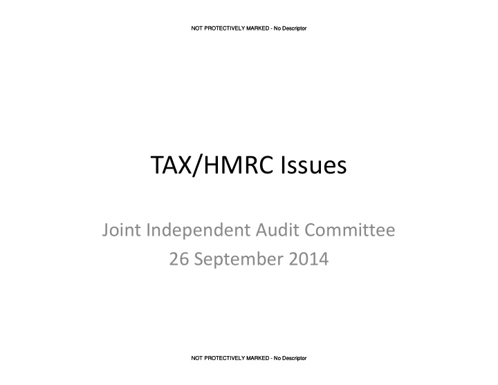 tax hmrc issues