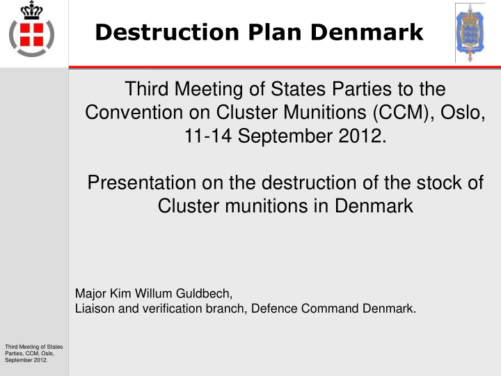 destruction plan denmark