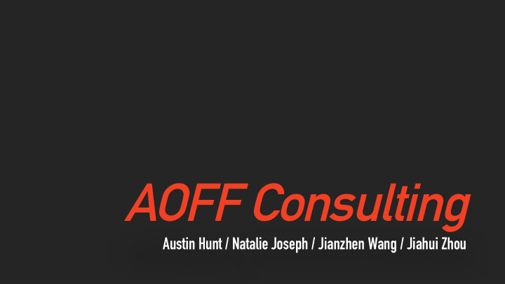aoff consulting