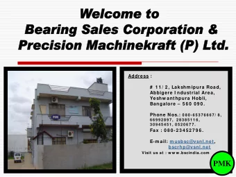 PMK  Recondition  Production  Quality  Performance  / Repair  Design  Assembly  Accuracy