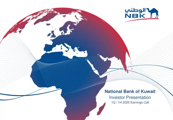 national bank of kuwait investor presentation
