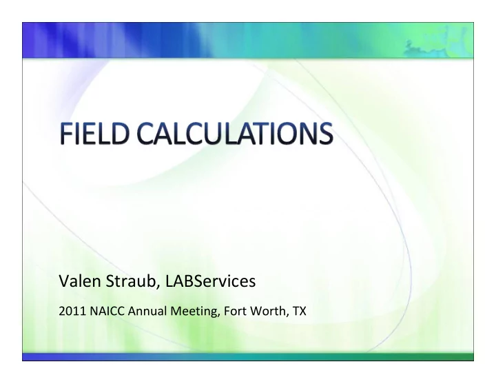 valen straub labservices
