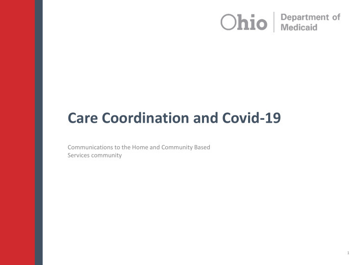 care coordination and covid 19