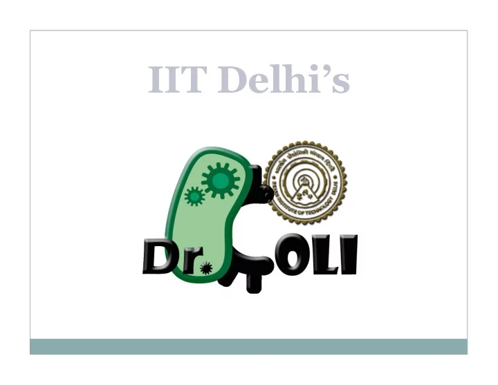 iit delhi s