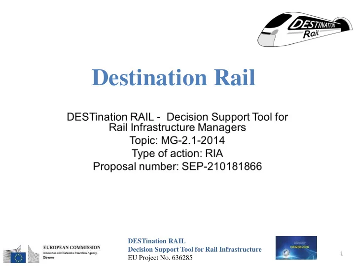 destination rail