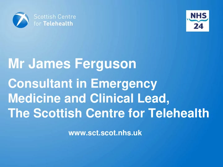 mr james ferguson