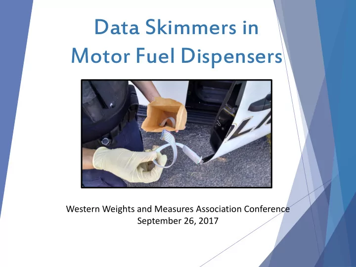 motor fuel dispensers