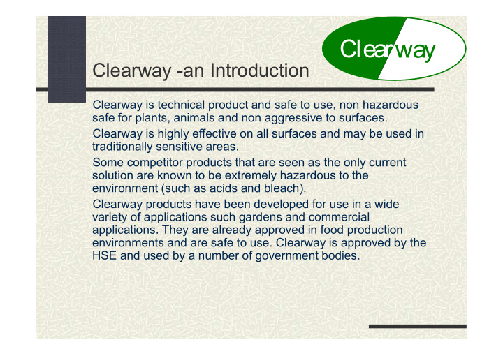 clearway