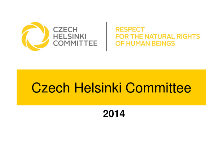 czech helsinki committee