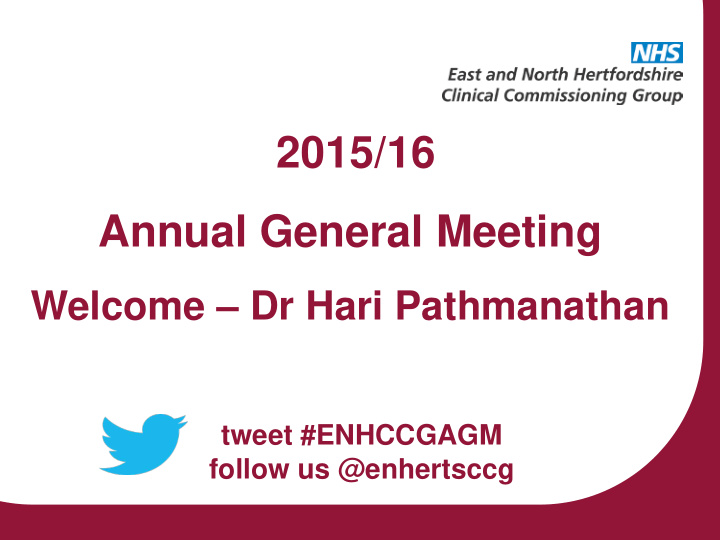 2015 16 annual general meeting