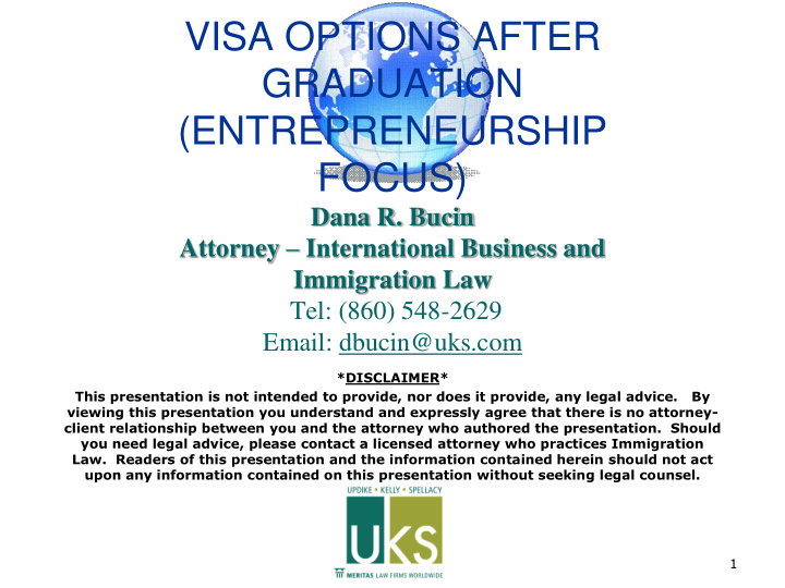 visa options after