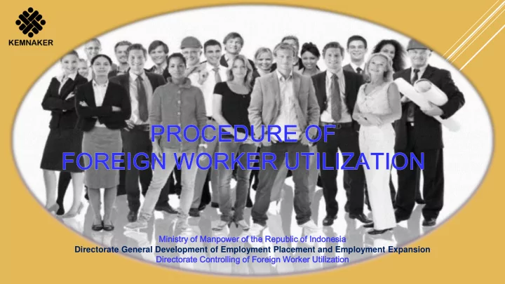 directorate general development of employment placement