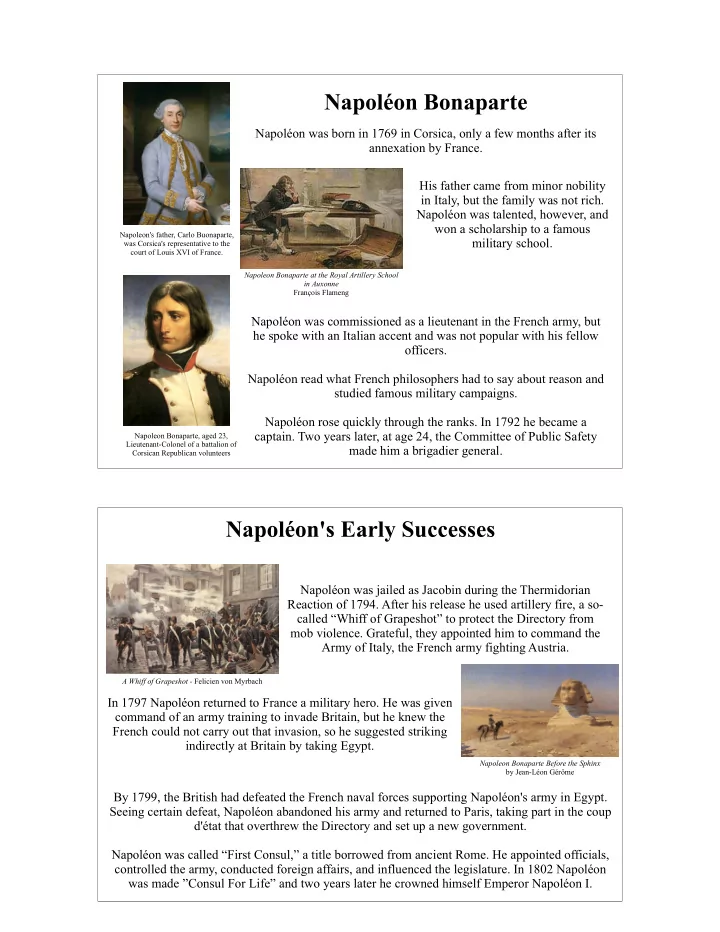 napol on bonaparte