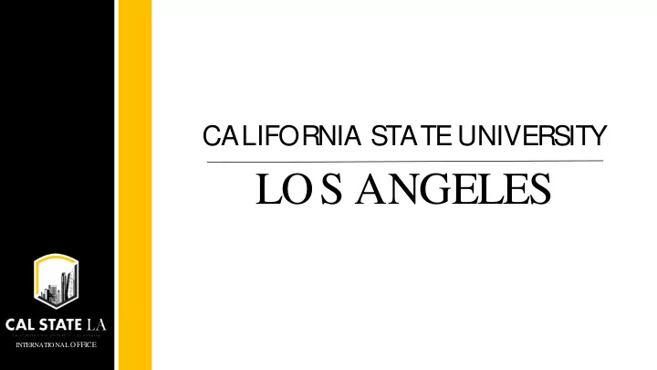 los angeles