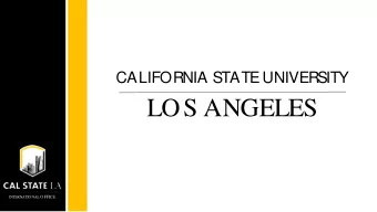 LOS ANGELES  International  Office INTERNATIONAL OFFICE  CAL STATE LA  Students from around the