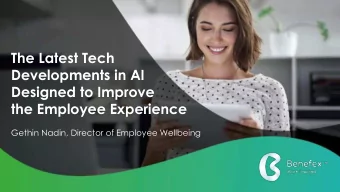 Director, Employee Wellbeing  at Benefex    Featured in The Guardian,  The Financial Times