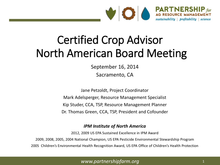 certified crop advisor