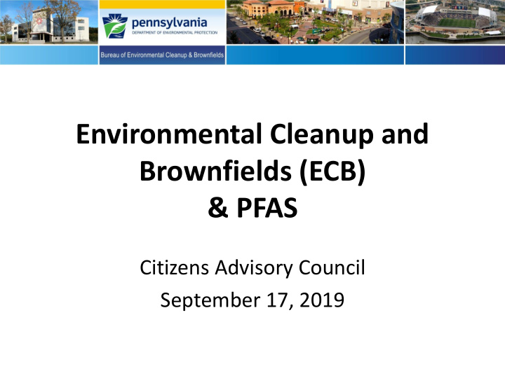 environmental cleanup and