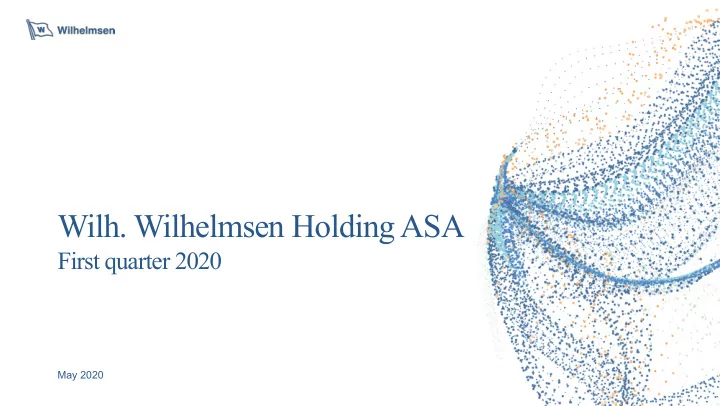 wilh wilhelmsen holding asa