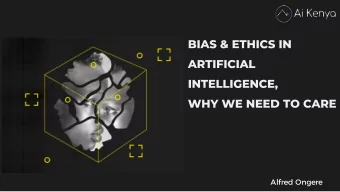 Alfred Ongere  Alfred Ongere @ Impact_chaser  Telecoms engineer  Intel Software Innovator Team lead