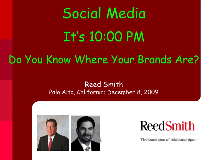 social media