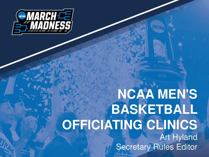 ncaa men s basketball