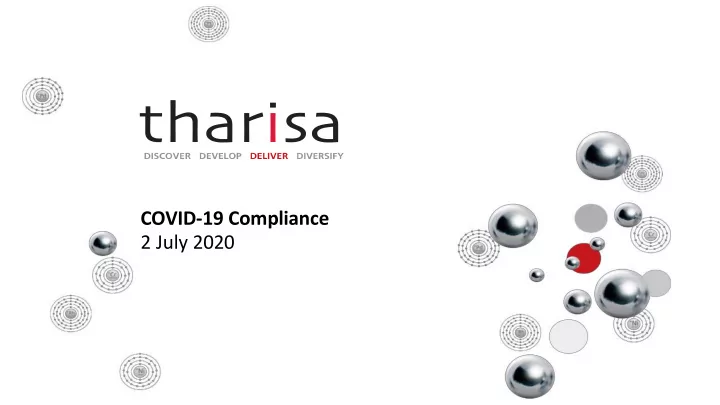covid 19 compliance
