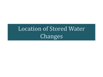 Changes  101 on Storage  Right to Use Water (S)  Storage Right (R)  Primary Right  source of